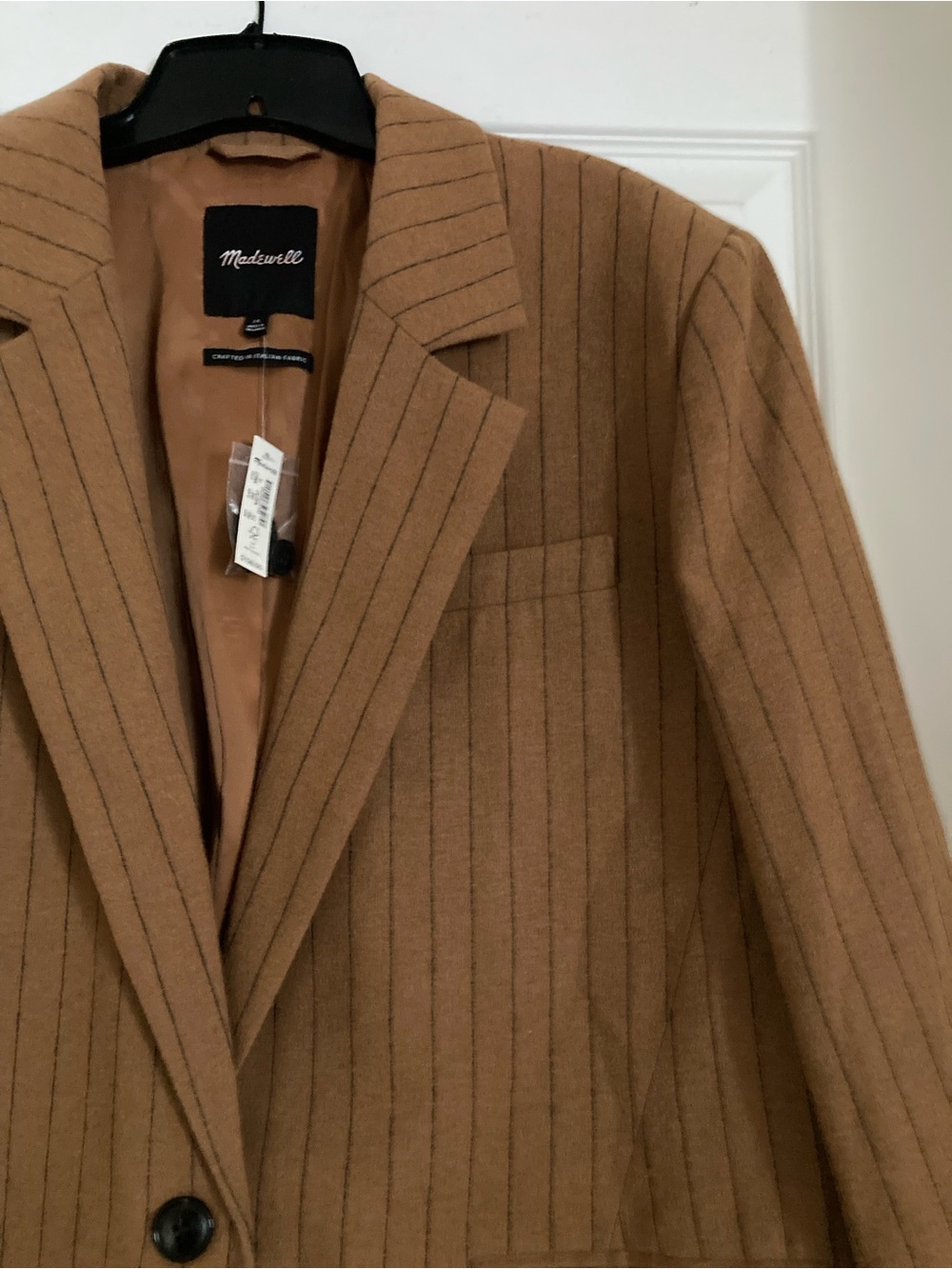 Madewell striped oversized blazer - Picture 2 of 10